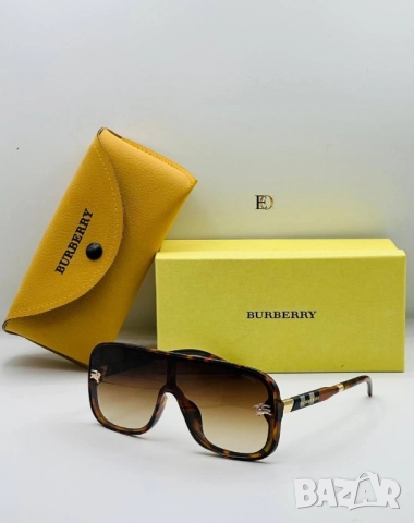 очила с черен обикновен калъф и ув защита prada burberry , снимка 11 - Слънчеви и диоптрични очила - 51459080