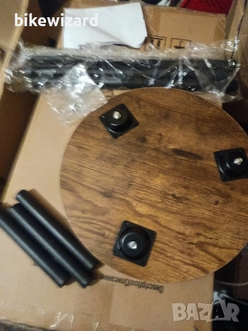 MUAEEOK 50 см височина малка дървена масичка НОВА, снимка 4 - Маси - 52124781