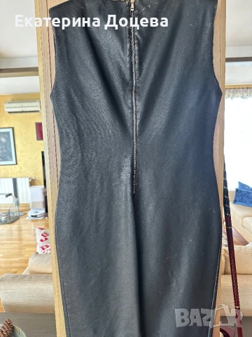 Нова рокля с кожен ефект Фетиш, снимка 4 - Рокли - 50650342