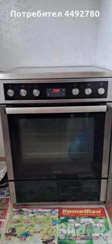 Готварска електрическа печка Gorenjie, снимка 3 - Печки, фурни - 52798984