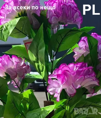 ИЗКУСТВЕНО ДРЪВЧЕ 15 ЦВЕТЯ 155 СМ. И ЛИСТА Код P328, снимка 3 - Декорация за дома - 49789324