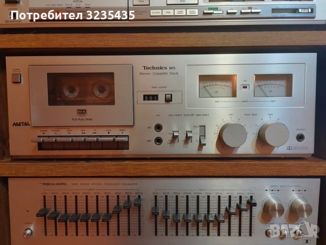 касетен дек Technics M5