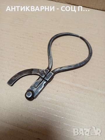 Соц Стар Ръчно Кован Външен Шублер. Номер 608., снимка 6 - Антикварни и старинни предмети - 53224568