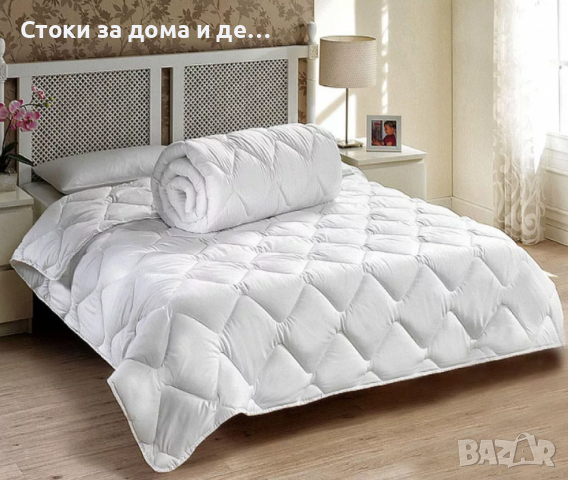 ✨Олекотена завивка 200/220 см, 350гр/м2, Бял , снимка 1