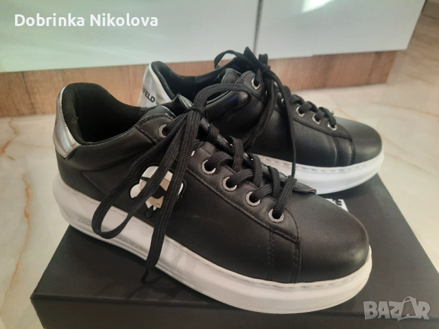 Сникърси Karl Lagerfeld, снимка 6 - Дамски ежедневни обувки - 52943673