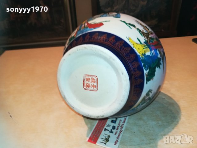 японска ваза с печат 1905211824, снимка 7 - Антикварни и старинни предмети - 32934336