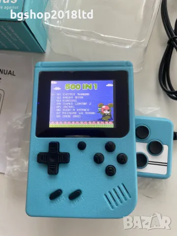 Преносима игрова конзола с 500 Вградени игри, снимка 2 - Други игри и конзоли - 42570857