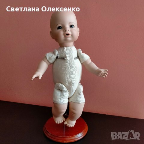 Порцеланова кукла 648 Timothy Vintage 27 см, снимка 6 - Колекции - 37719483