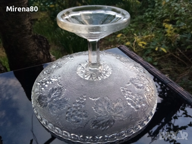 Ретро фруктиера / поставка за торта, снимка 4 - Чинии - 52281056