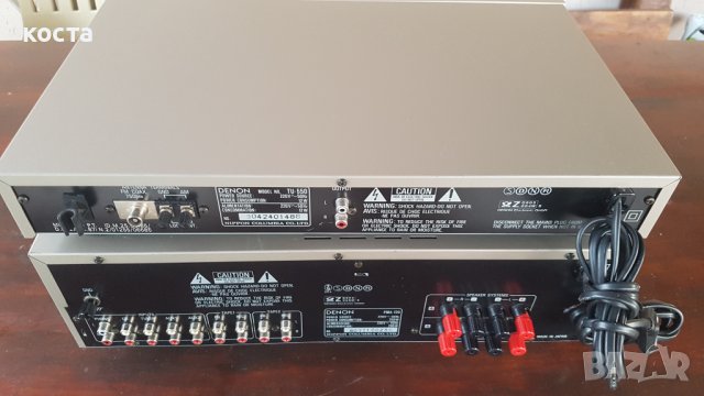 Denon PMA-720 Denon TU-550, снимка 15 - Ресийвъри, усилватели, смесителни пултове - 43326278