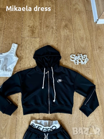 Суперефектен ежедневен сет Nike 3 части. Цвят - черен. С М Л размер, снимка 3 - Комплекти - 52371743