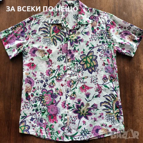 МЪЖКИ РИЗИ, ХАВАЙКИ С КЪС РЪКАВ -  PAUL SMITH LONDON, снимка 8 - Ризи - 50427503
