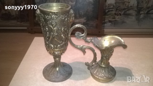 масивна кана-старо злато-ретро колекция-43х20см, снимка 9 - Колекции - 27970583