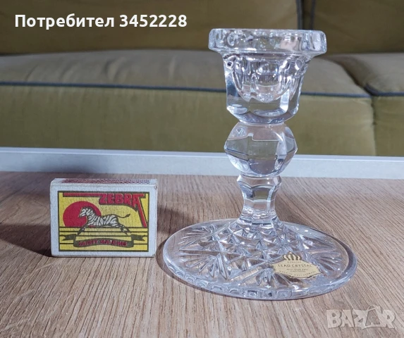 свещник стъкло за ценители , снимка 6 - Декорация за дома - 51419443