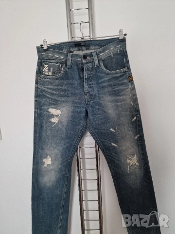 Страхотни мъжки дънки G STAR RAW размер 30, снимка 2 - Дънки - 53574459