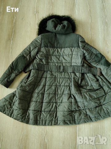 Дамско зимно яке с лисица , снимка 2 - Якета - 53060967