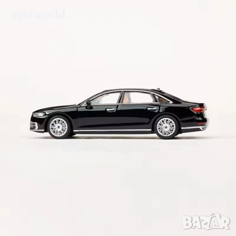 Audi A8L D5 2021 - мащаб 1:64 на Massdi моделът е нов в кутия, снимка 2 - Колекции - 51762697