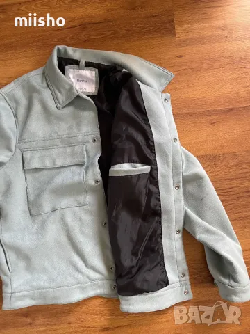 Bershka яке синьо, снимка 3 - Якета - 50378971