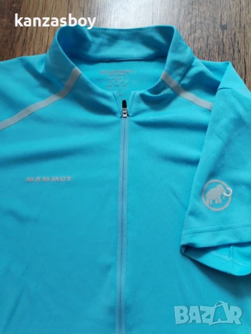 Mammut Atacazo Light Zip Women's T-Shirt - страхотна дамска тениска Л, снимка 2 - Тениски - 51180231