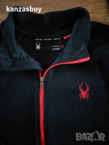 Spyder Men's Steller Full Zip Jacket - страхотно мъжко яке КАТО НОВО, снимка 3 - Якета - 43077992