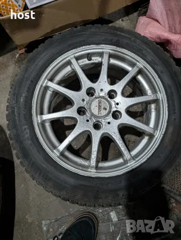 зимни гуми с джанти 15 цола, 5x114.3, suzuki swift sport , снимка 4 - Гуми и джанти - 47486171