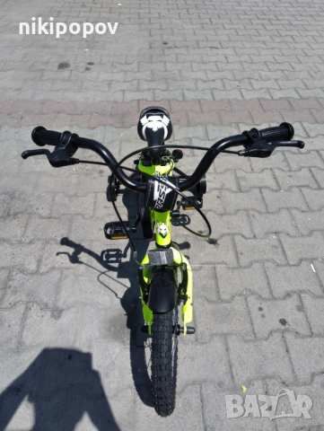 PASSATI Велосипед 16" SAMURAI жълт, снимка 6 - Велосипеди - 53558802