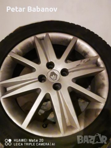 4 бр. алуминиеви джанти със зимни гуми