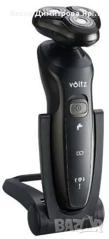 Самобръсначка V o l t z , USB, 3W, черна, 2 ГОДИНИ ГАРАНЦИЯ, снимка 2 - Козметика за лице - 47297471