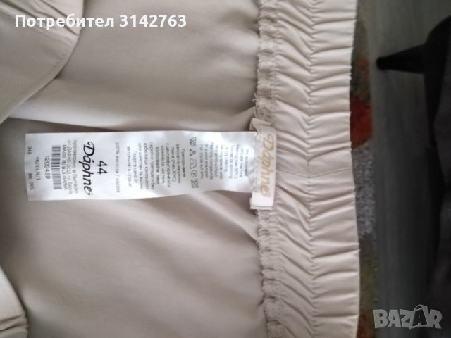 Памучна бяла блузка, размер M/L L/, снимка 5 - Корсети, бюстиета, топове - 40811750