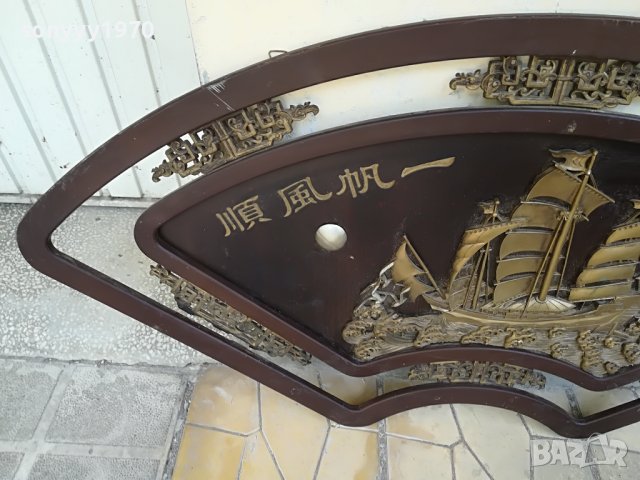 КОРАБ-ГОЛЯМА КАРТИНА 2805221714, снимка 6 - Антикварни и старинни предмети - 36903199