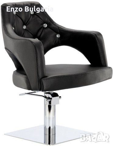 Хидравличен въртящ се фризьорски стол Leia за фризьорски салон Z-FJ-83008-FOTEL-BEZPODN, снимка 1
