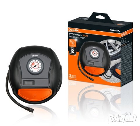 Компресор за гуми OSRAM, снимка 2 - Аксесоари и консумативи - 38096153