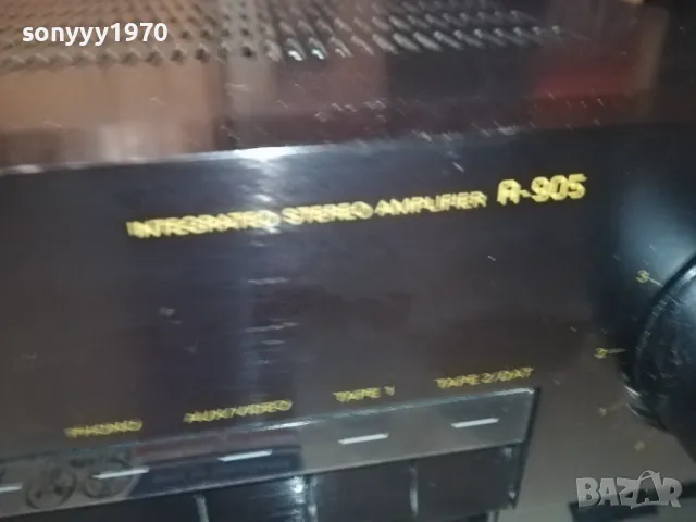 FINE ARTS A-905 STEREO AMPLIFIER-ВНОС SWISS 1402251954, снимка 9 - Ресийвъри, усилватели, смесителни пултове - 49131971