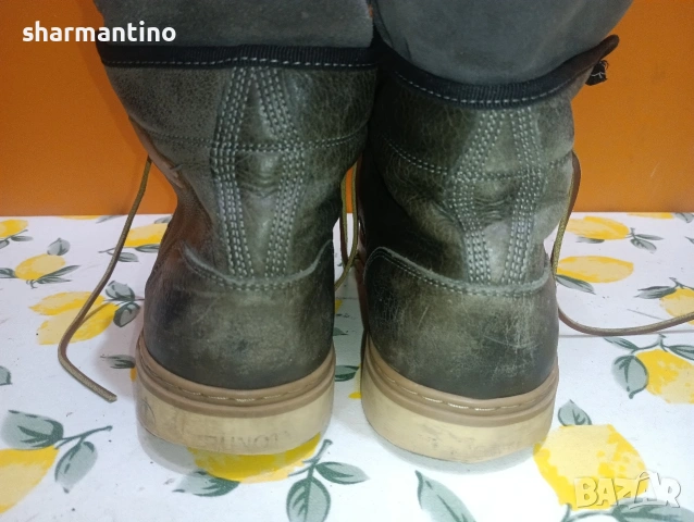 Brunotti N 46 кожени боти, снимка 5 - Мъжки боти - 53468619