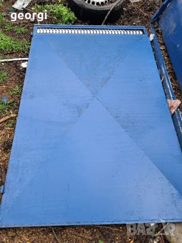 двойна метална гаражна портална врата, снимка 2 - Гаражни врати - 49525105