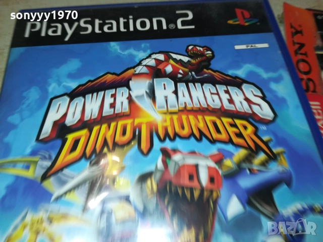 SONY PS2 GAME-POWER RANGERS DVD 2711250923, снимка 7 - Игри за PlayStation - 52557421