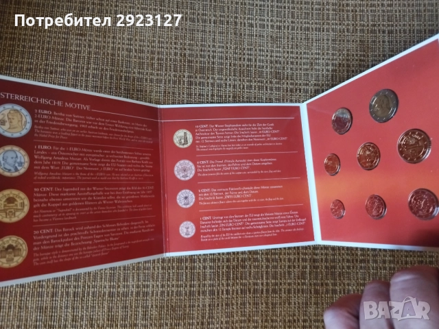 СЕТ АВСТРИЙСКИ ЕВРО МОНЕТИ 2004 ГОДИНА, снимка 5 - Нумизматика и бонистика - 51503048