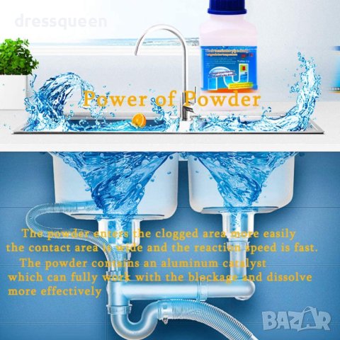 3880 Професионален препарат за отпушване на канали, снимка 4 - Препарати за почистване - 44128532