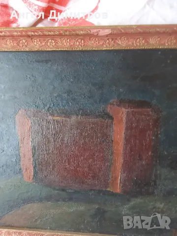 Найден Петков маслена картина , снимка 3 - Картини - 49663782