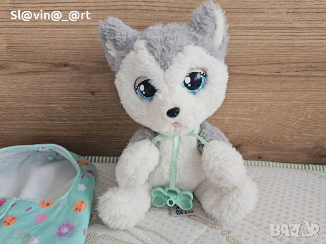Интерактивно бебе куче IMC Toys Baby Paws - Хъски 
