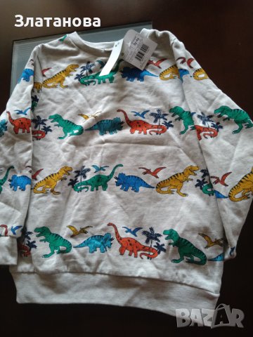 Ватирана блуза 4-5 г., снимка 5 - Детски Блузи и туники - 43407840