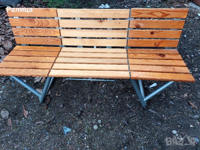 Комбинирана градинска пейка с маса , снимка 2 - Градински мебели, декорация  - 39247654