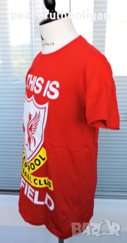 Liverpool FC This is Anfield - футболна фен тениска,оригинал (official merchandise) размер M , снимка 7 - Тениски - 44017183