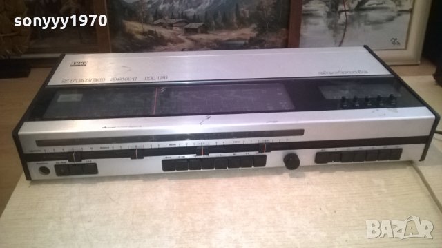 itt shaub-lorenz 3501 hifi ELECTRONIC made in west germany-от швеицария, снимка 7 - Ресийвъри, усилватели, смесителни пултове - 27409599