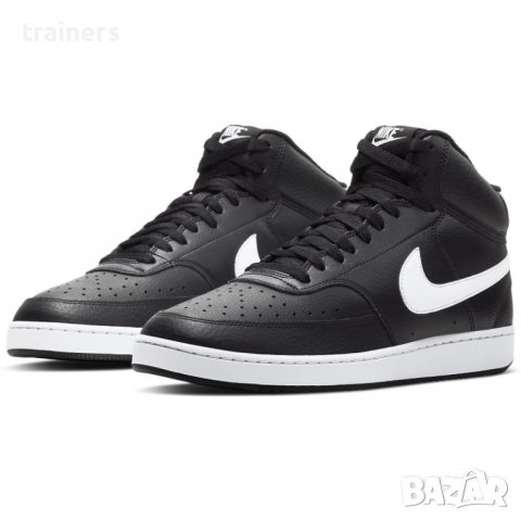 Nike Court Vision MID код CD5466-001 Оригинални Кецове, снимка 6 - Кецове - 39469208