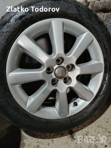 зимни гуми с алуминиеви джанти за Тойота Авенсис , снимка 3 - Гуми и джанти - 52026679