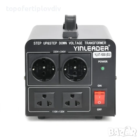 Трансформатор на напрежение, преобразуване от AC 110V,Yinleader VTEU-1000 към AC 220V
