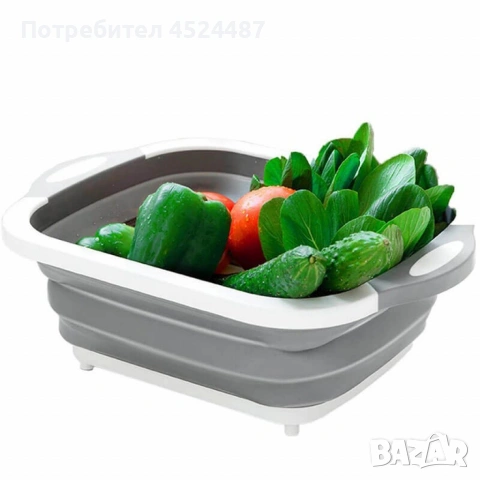 Многофункционална сгъваема дъска за рязане 