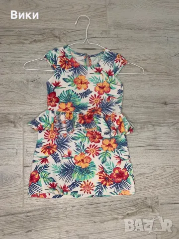 Детска рокля 4-5г ръст 110см, снимка 5 - Детски рокли и поли - 49600901