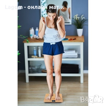 Персонални везни Ruhhy, Дигитални везни до 180кг, Цифров дисплей, Кантари за хора, снимка 8 - Електронни везни - 52549675